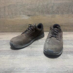 Timberland Pro Drivetrain Steel Toe Brown Leather Work Shoes Men's Size 14